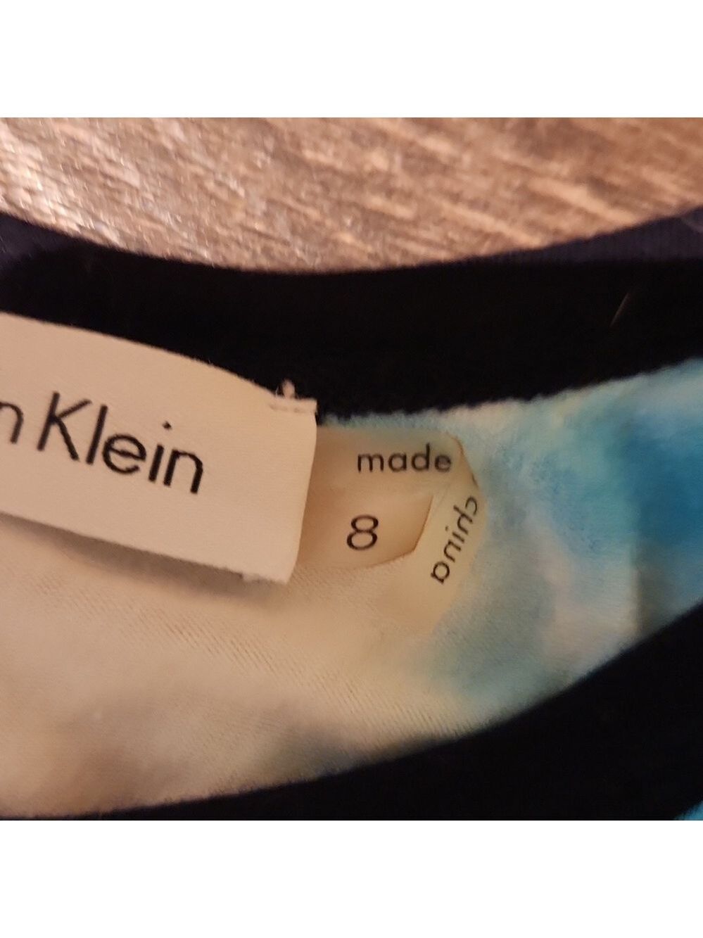 ❤️ CALVIN KLEIN TIE DYE TANK JERSEY DRESS, 8 - Picture 7 of 10